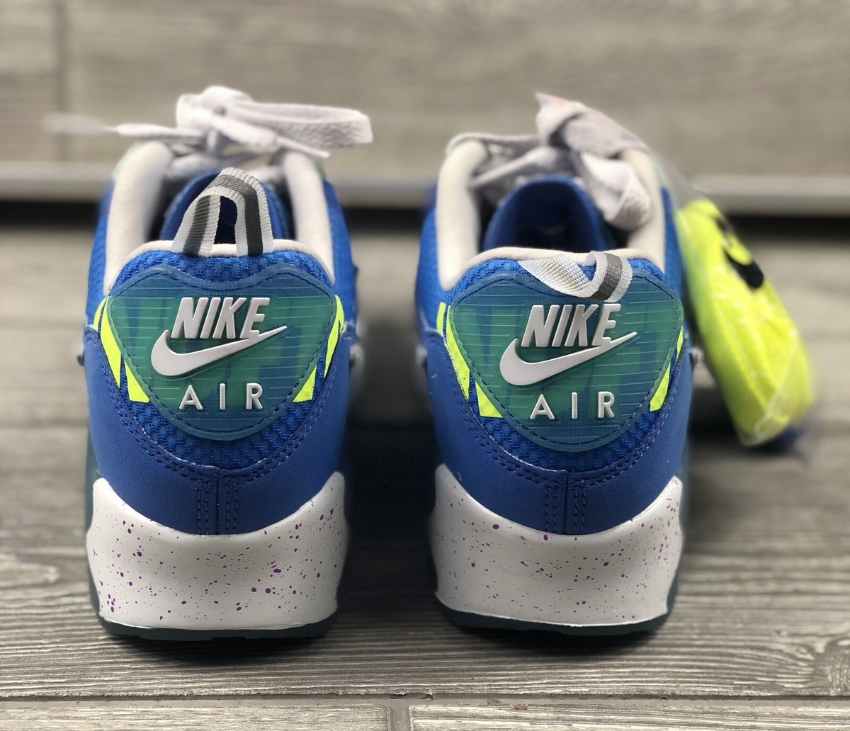Nike Air Max 90 x Undefeated Pacific Blue Sneaker Size 6 NEW