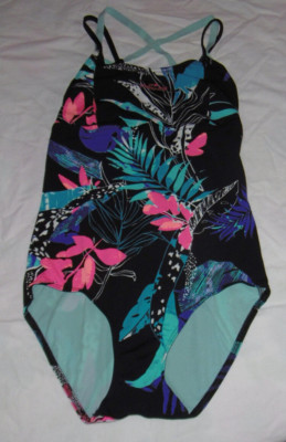 MAILLOT DE BAIN UNE PIECE COLORE NABAIJI AQUA RESIST TAILLE 36 BON ETAT