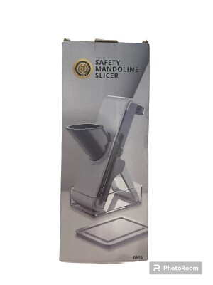Safety Mandoline Slicer For Kitchen, Vegetable Slice Grate Chop New In Box