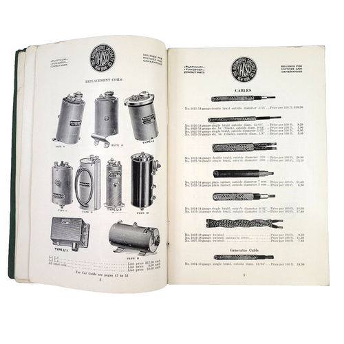 RARO 1920 TACSO Automotive Specialty Company Corp Catalogo Ricambi Auto Vintage New York - Foto 7 di 16
