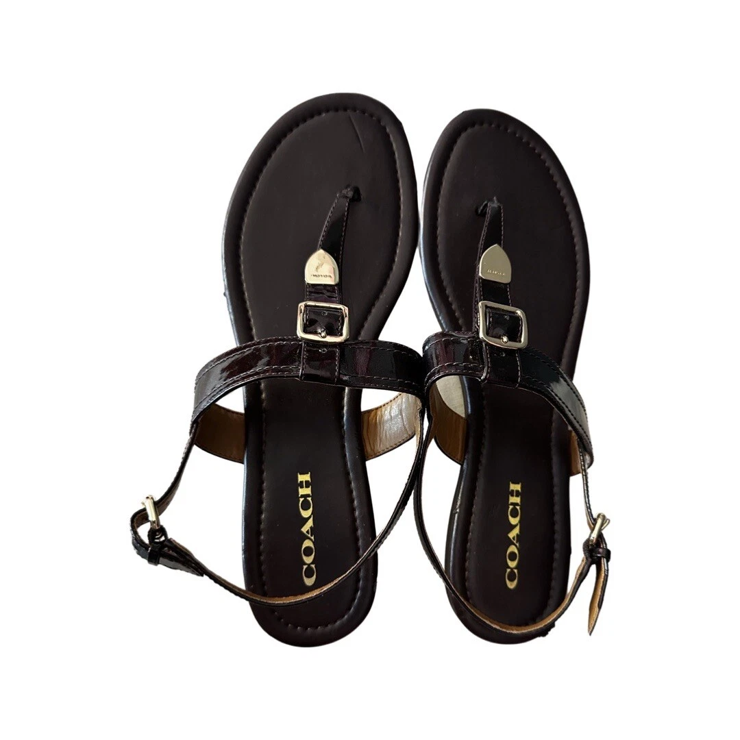 Coach cassidy t strap sandal 2025