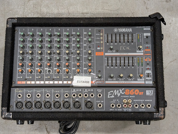 Yamaha EMX860ST 8 Channel Powered Mixer EMX 860 St for sale Yamaha EMX860ST 8 Channel Powered Mixer EMX 860 St for sale