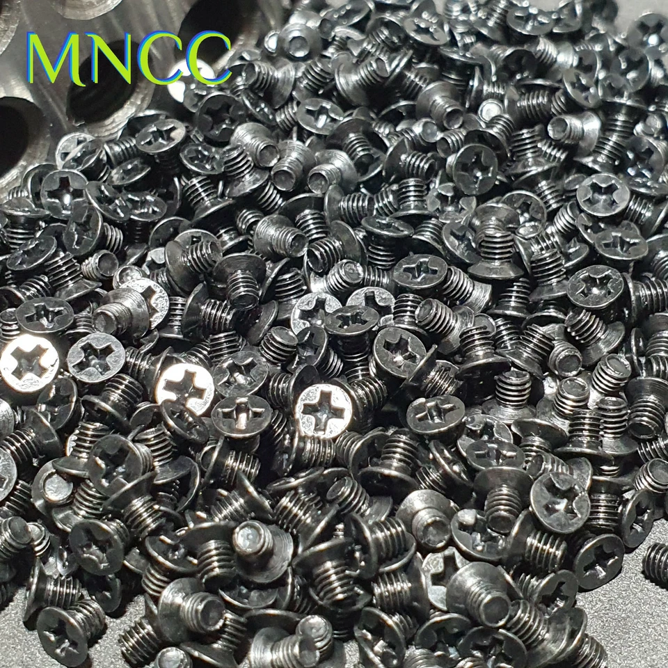 M3 x 4mm Phillips Head Countersunk Hard Drive Screws for IBM HP ASUS Laptops