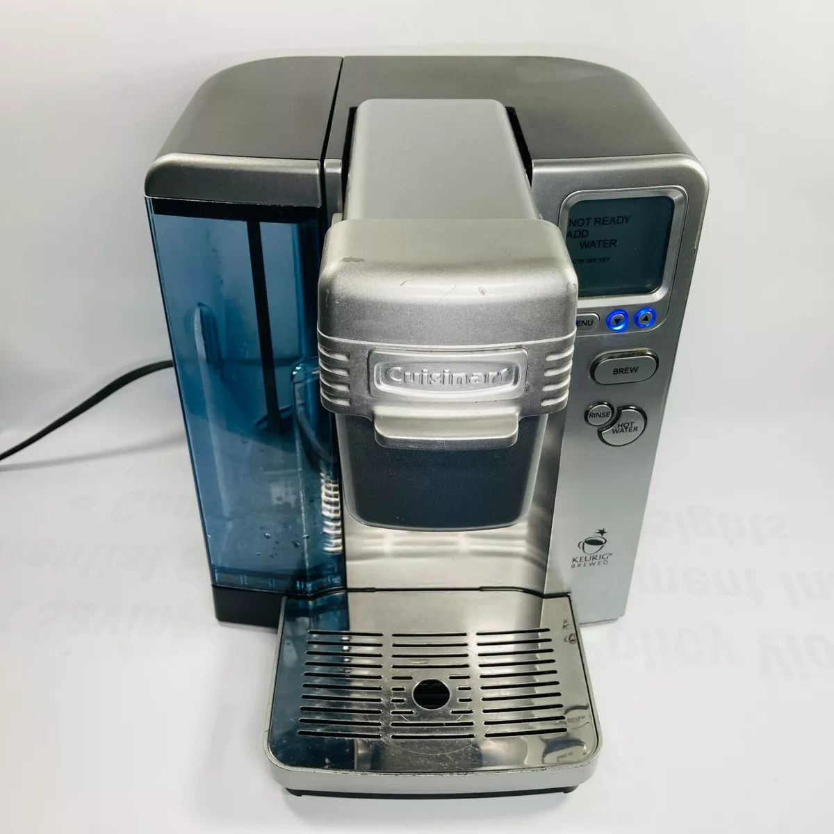 CUISINART KEURIG SS 700 Coffee Maker For Parts Repair Incomplete Brewing