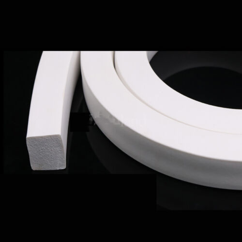 Square Silicone Foamed Seal Strip Bumper Draught Excluder Door Window Sealing - Picture 3 of 8