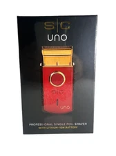 STYLECRAFT UNO SCUNOSFSR Professional Lithium-Ion Single Foil Shaver Red NEW