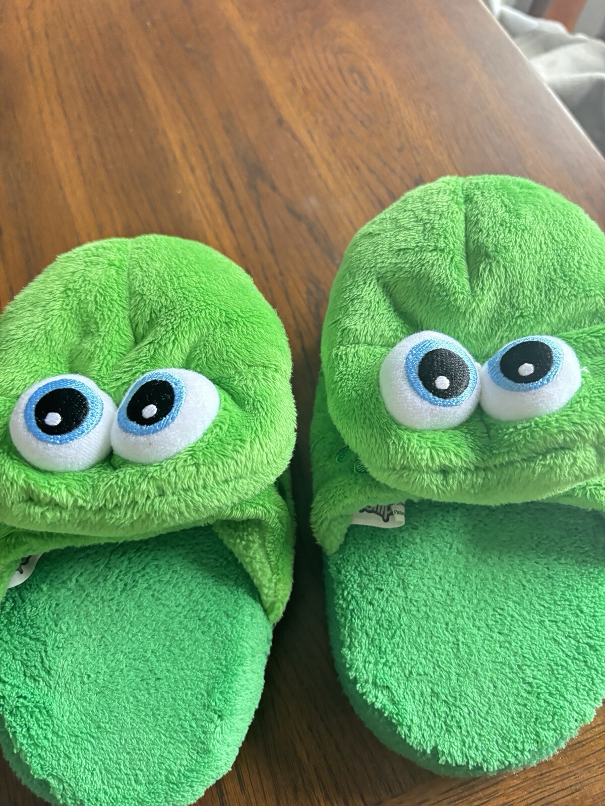 STOMPEEZ Slippers Boy Girl Small Dragon Alligator Green Pops Up 2012-image