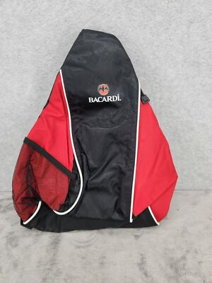 Bacardi Bag Drawstring Beach Concert Bag With Triangular Shape