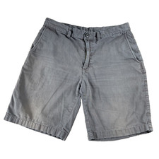 PATAGONIA Men's All-Wear Shorts Size 32 Gray 10" Inseam Cotton Chino Style 57728