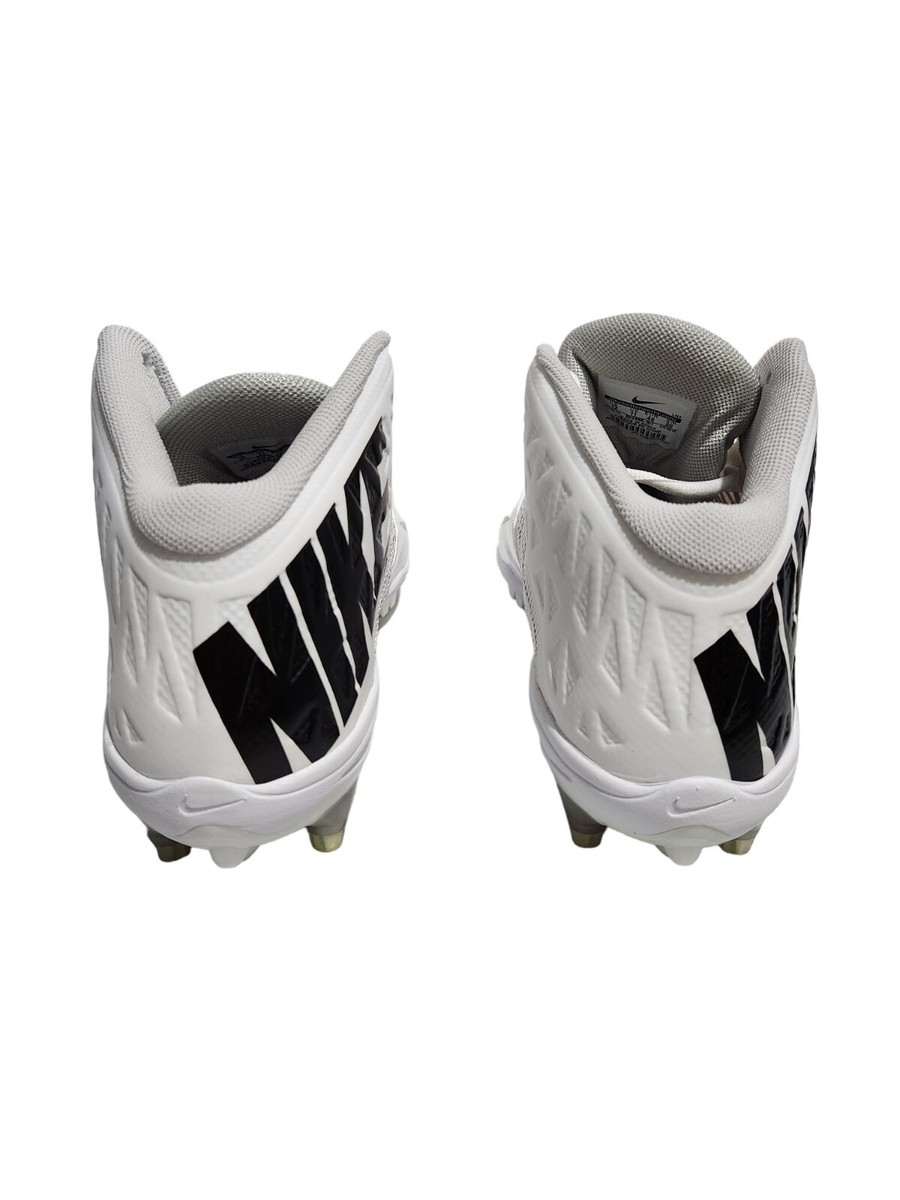 Nike Zoom Code Elite 3/4 TD Football Cleats White 603368-101 Men's