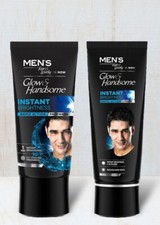 UK Mens Fair And Lovely Glow And Handsome Face Wash Cream - Brightness Skin Care