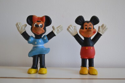 Ancien Arrosoir Jouet Mickey – Métal Peint – Fabrication Française