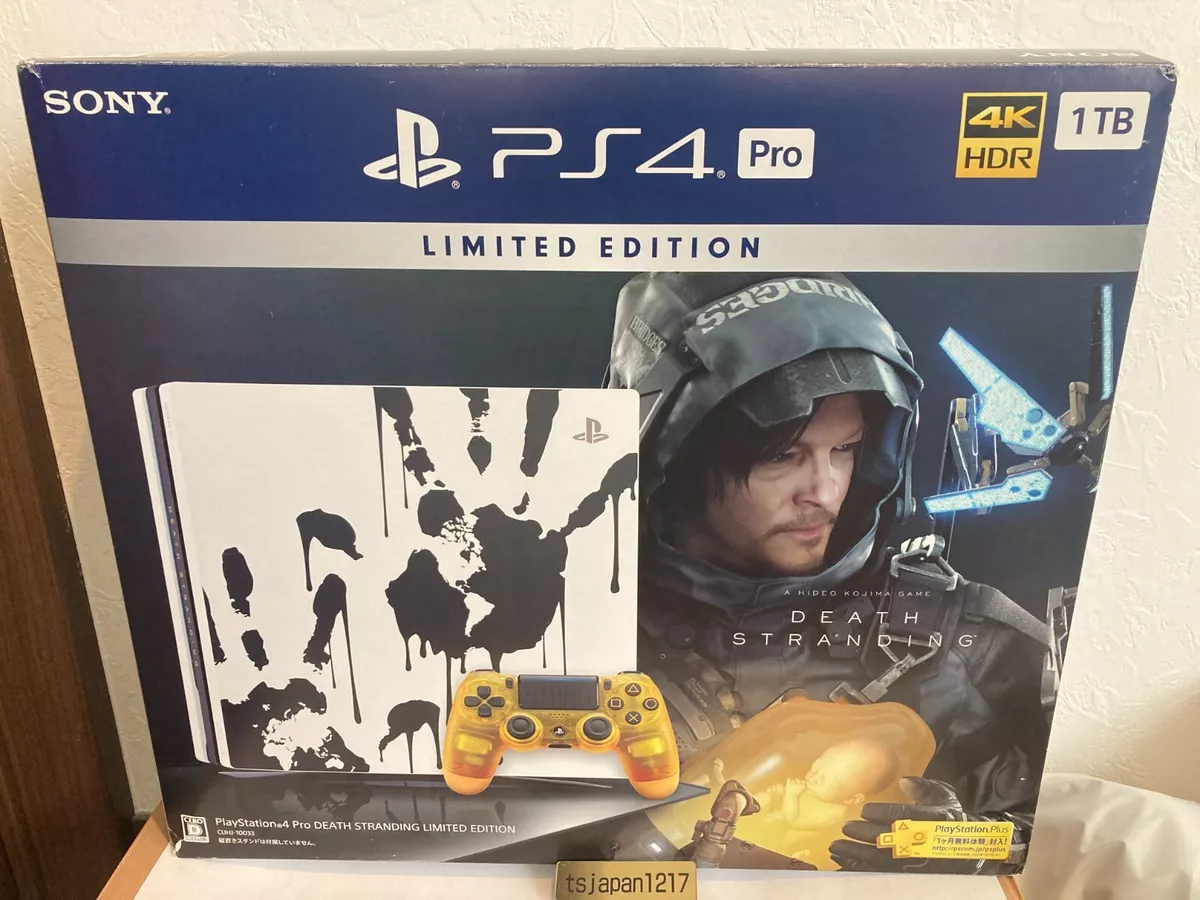 PlayStation4 Pro DEATH STRANDING LIMITED EDITION CUHJ-10033 Special design  model