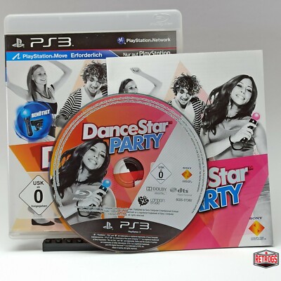 PS3 DanceStar Party | Move Tanzpartyspiel | Playstation 3 | Komplett | OVP
