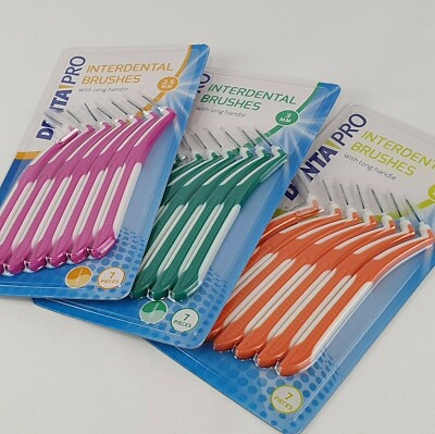 7 Interdentalbürsten Zahnzwischenraumbürste Zahn Zwischenraum Dental Bürste 