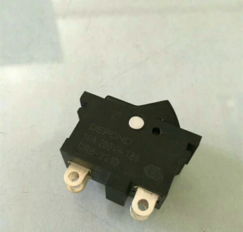 2pcs NEW DEFOND DRB-2213 10A 250V 3 positions 4 pins Switch Black