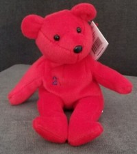 Salvinos Bamm Beano Sammy Sosa 21 Red Beanie Baby Chicago Cubs 1998 MLB MINT PVC