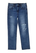 Boys 12 Plus 360  Stretch Karate Slim Built-in Tough Adjustable Waist Jeans