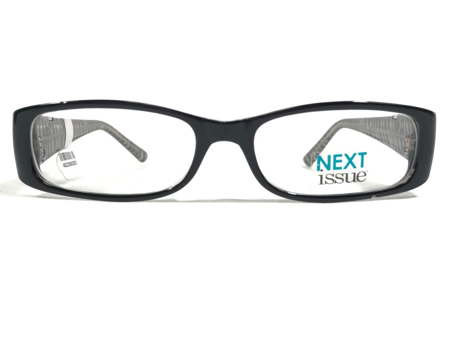 Следующий выпуск Оправы для очков AN 173 COL 90 Черная серебристая прямоугольная 52-16-145