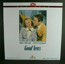Good News - June Allyson, Peter Lawford - 1947 - LaserDisc