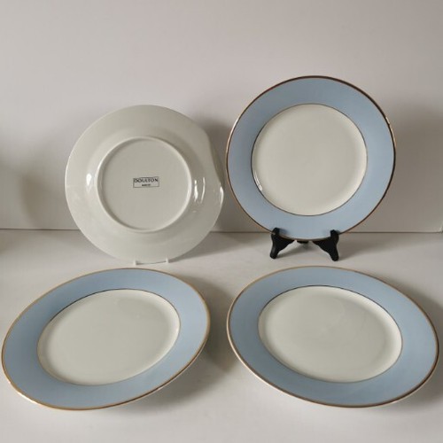 4 Royal Doulton Bruce Oldfield Dinner Plates 26cm 2004