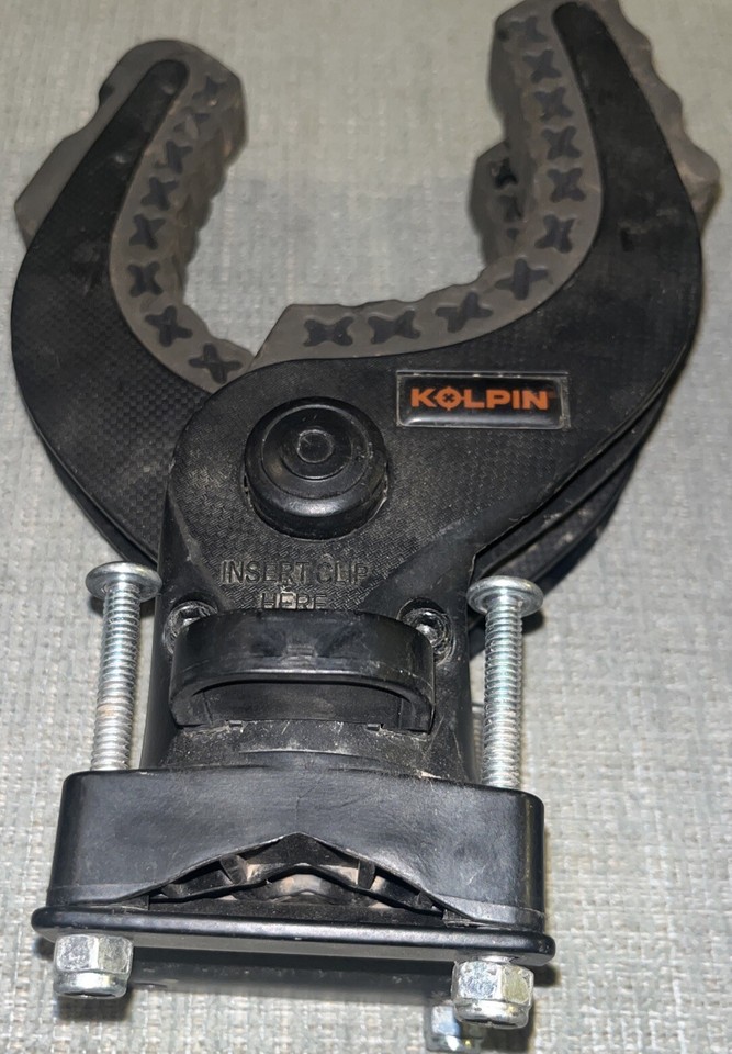 KOLPIN ATV Rifle Rack Mount Holder UTV Ratcheting Shotgun Fishing Pole