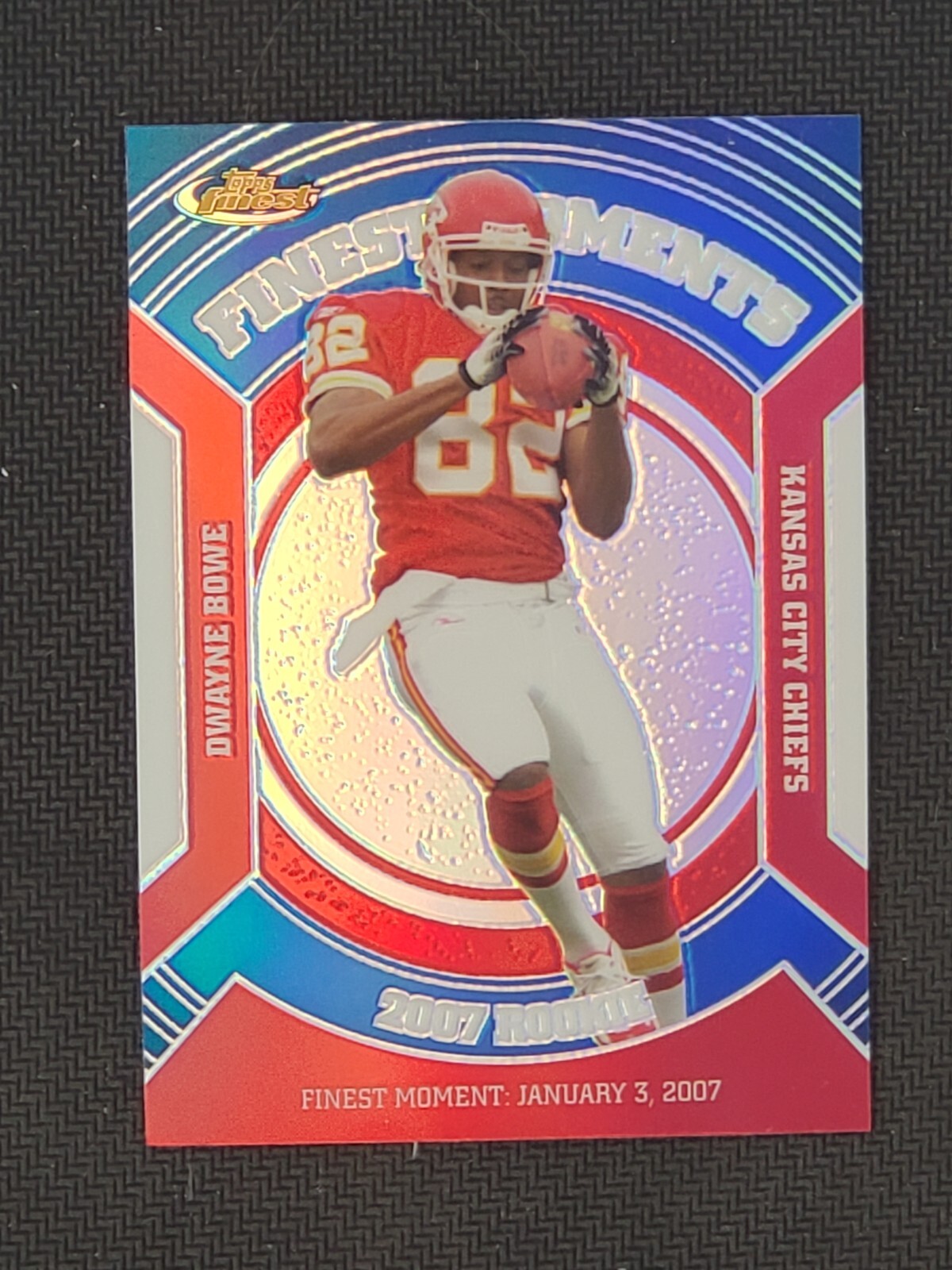 Dwayne Bowe Finest Moments #RFMDB Refractor