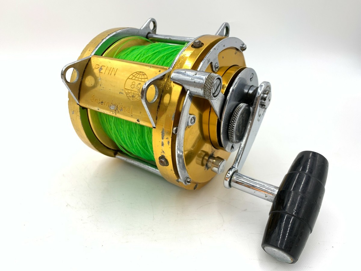 リール PENN International  MODEL80 Penn ReelS International 80 Excellent Lever Drag Big Game