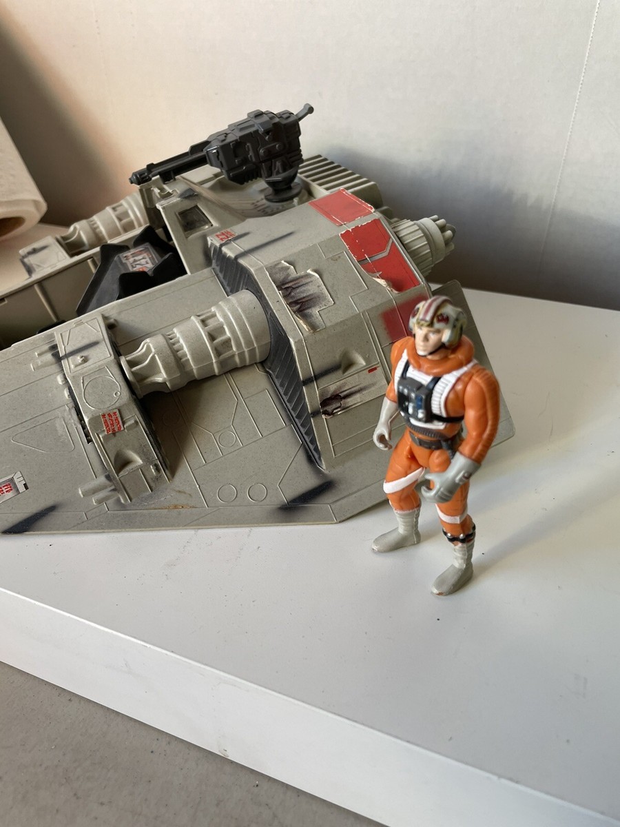 STAR WARS SNOWSPEEDER HASBRO POTF2 POWER OF THE FORCE 1996 Sound