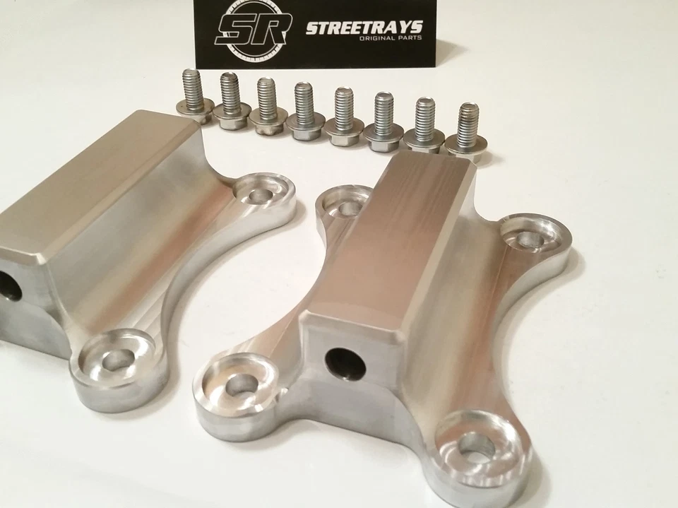 SR Billet LS1 V8 Solid Engine Mounts Motor Camaro Z28 & Firebird Trans Am 98-02 - Image 2 of 4