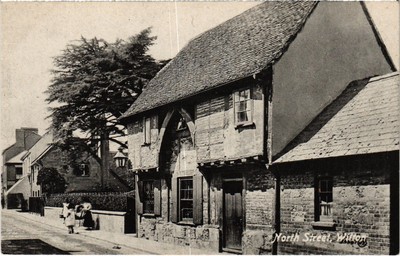 PC WILTSHIRE WILTON NORTH STREET ENGLAND (u5984)