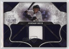 2025 Topps Tier One Relics Purple Foil 122/149 Jordan Beck #T1R-JB 1bi0