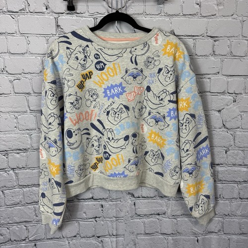 Disney Park Disney Critters Animal Women’s Gray Pullover Sweatshirt Size Medium
