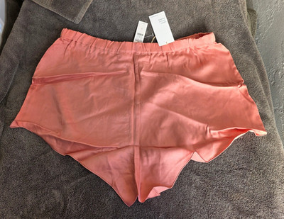 Haven Well Within Natural Luxe Lounge Sleep Pull-On Shorts Pink Large NWT
