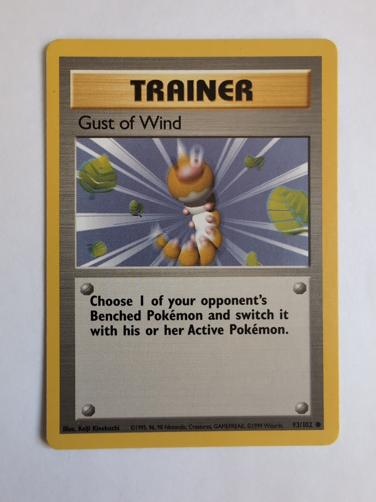 Pokemon Trainer Gust Of Wind 93/102