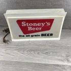 Stoney’s Beer Bar Light Up Sign Jones Brewing The All Grain Beer Vintage