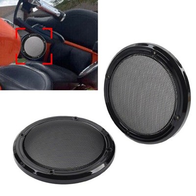 Rear Mesh Speaker Grills For Harley Electra Glide FLHTCU FLHTK/L FLHTCLTC