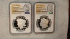 2023 S NGC PF70 UCAM MORGAN & PEACE DOLLAR SET 2 EARLY RELEASE SILVER $1 COINS!