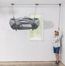 Heavy Duty Ceiling Storage Hoist Rack Pulley Garage Shed 50kg Camping Tent