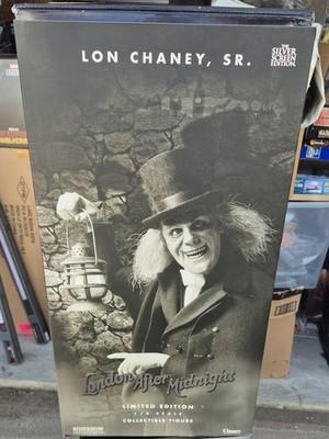 SIDESHOW LONDON AFTER MIDNIGHT 1:4 SILVER SCREEN 1/4 SCALE MIB LON CHANEY /250