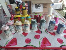 New Coats & Clark Machine Embroidery Thread Quilting Thread & Giitermann Thread