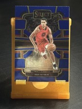 🔵 2023-24 Panini Select NBA KRIS MURRAY Blue Prizm Concourse Rookie #91 Blazers