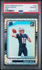 2024 PANINI DONRUSS OPTIC FIRE #229 DRAKE MAYE ROOKIE RC PSA 10