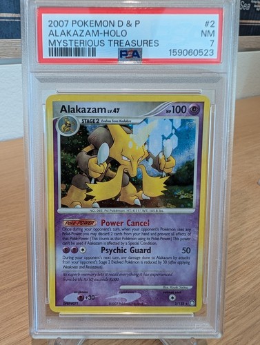 Alakazam graded PSA 7 for sale on eBay