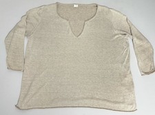 Poetry Leinen/Baumwolle Long Damen Pullover G...
