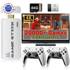 Retro Gaming Console Pro 4G 64G Vide Game Consoles 4K HDMI 20000+ Games Wireless