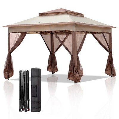 3,3x3,3m Pavillon Gartenpavillon - Partyzelt - Pergola - Pavillon für Garten DE