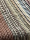 Martha Stewart Rustic Yarn-Dyed Stripe Cotton Patchwork Quilt 80x86 full   #149 — photo 6