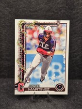 2025 Topps Holiday - Angel Martinez #H82 (RC) Guardians