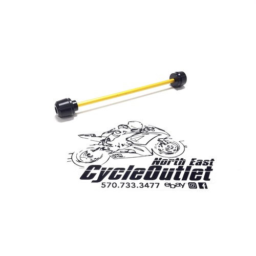 2013 13-18 Ninja ZX6R ZX636 AFTERMARKET Essieu Avant Glisseur Sliders Set - Photo 1 sur 12